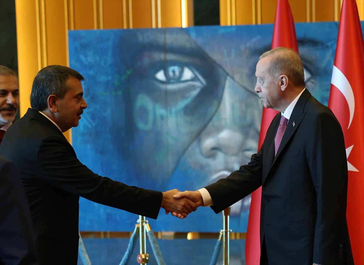 Cumhurbaşkanı Erdoğan Büyük Zafer'in 101'inci yılı tebriklerini aldı