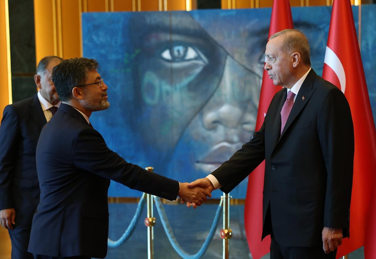 Cumhurbaşkanı Erdoğan Büyük Zafer'in 101'inci yılı tebriklerini aldı