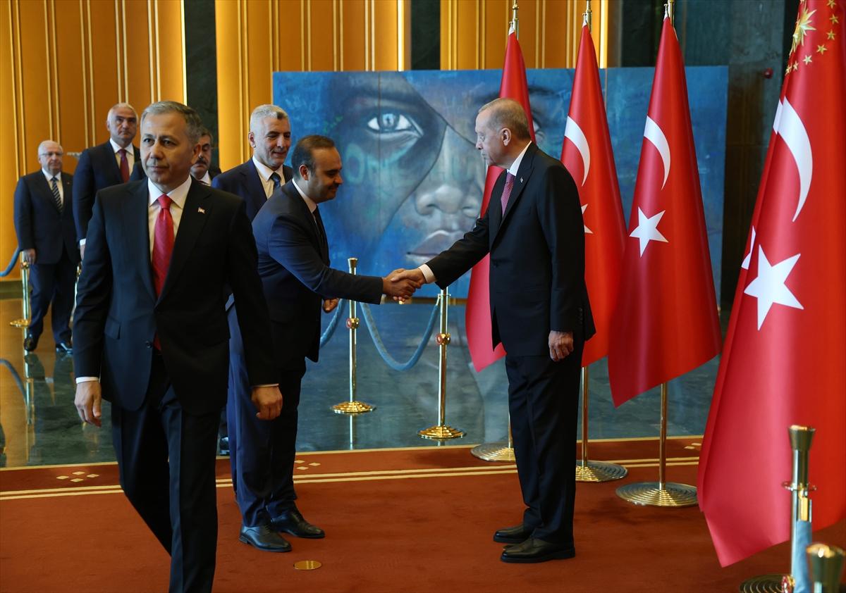 Cumhurbaşkanı Erdoğan Büyük Zafer'in 101'inci yılı tebriklerini aldı