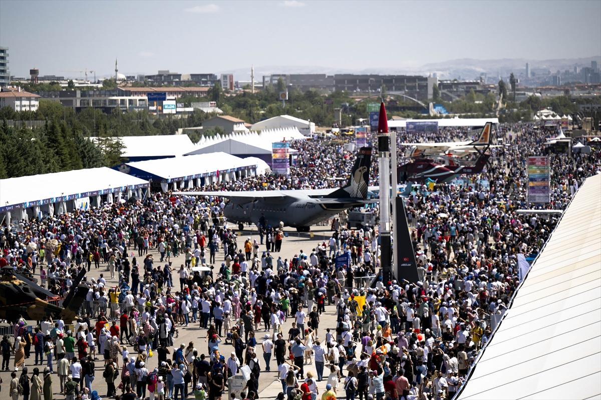 Başkent semaları savunma sanayii ile süslendi