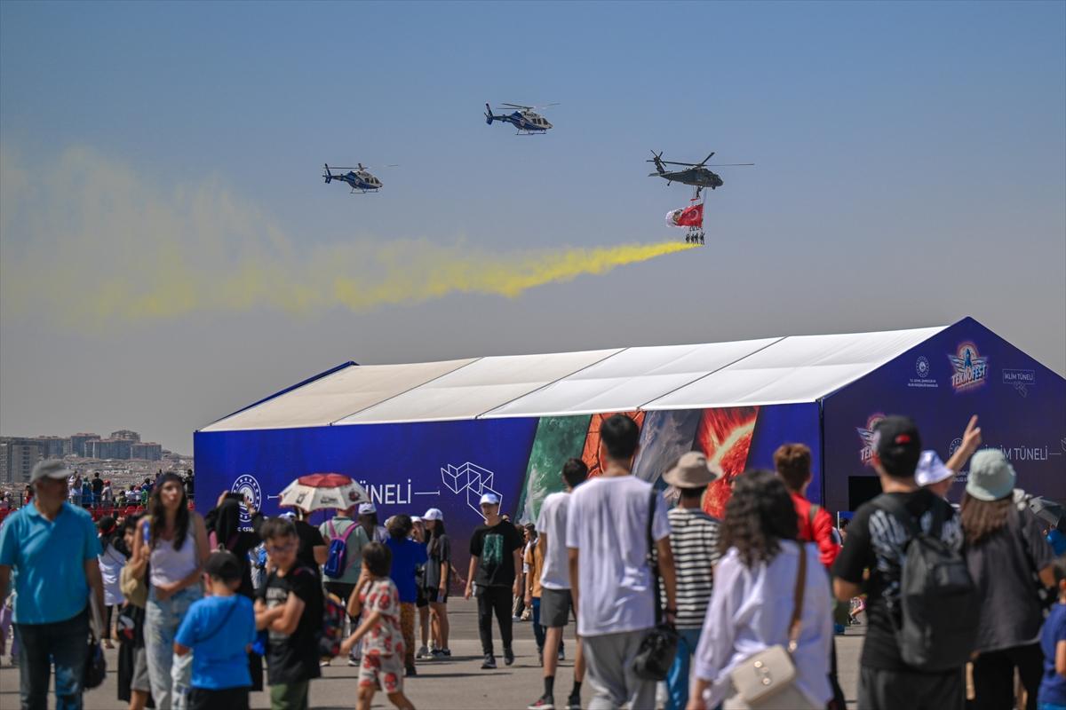 Başkent semaları savunma sanayii ile süslendi