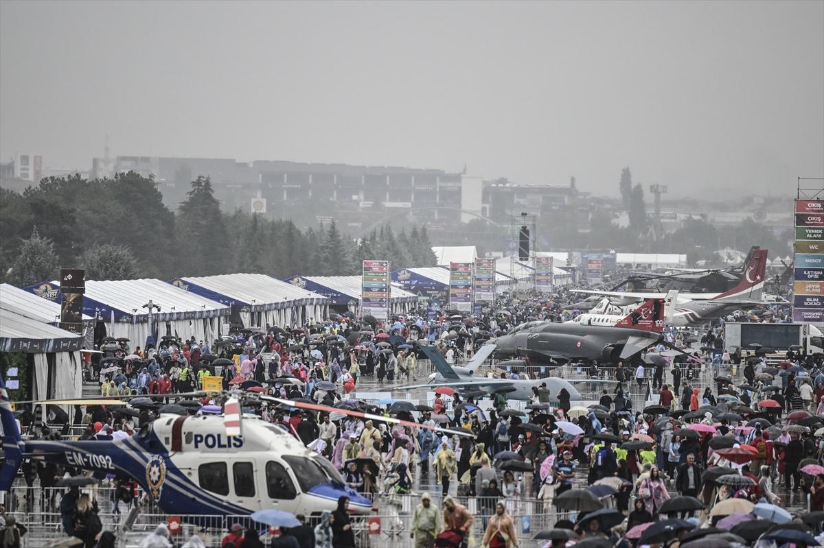 TEKNOFEST'e ilgi yağmur dinlemedi