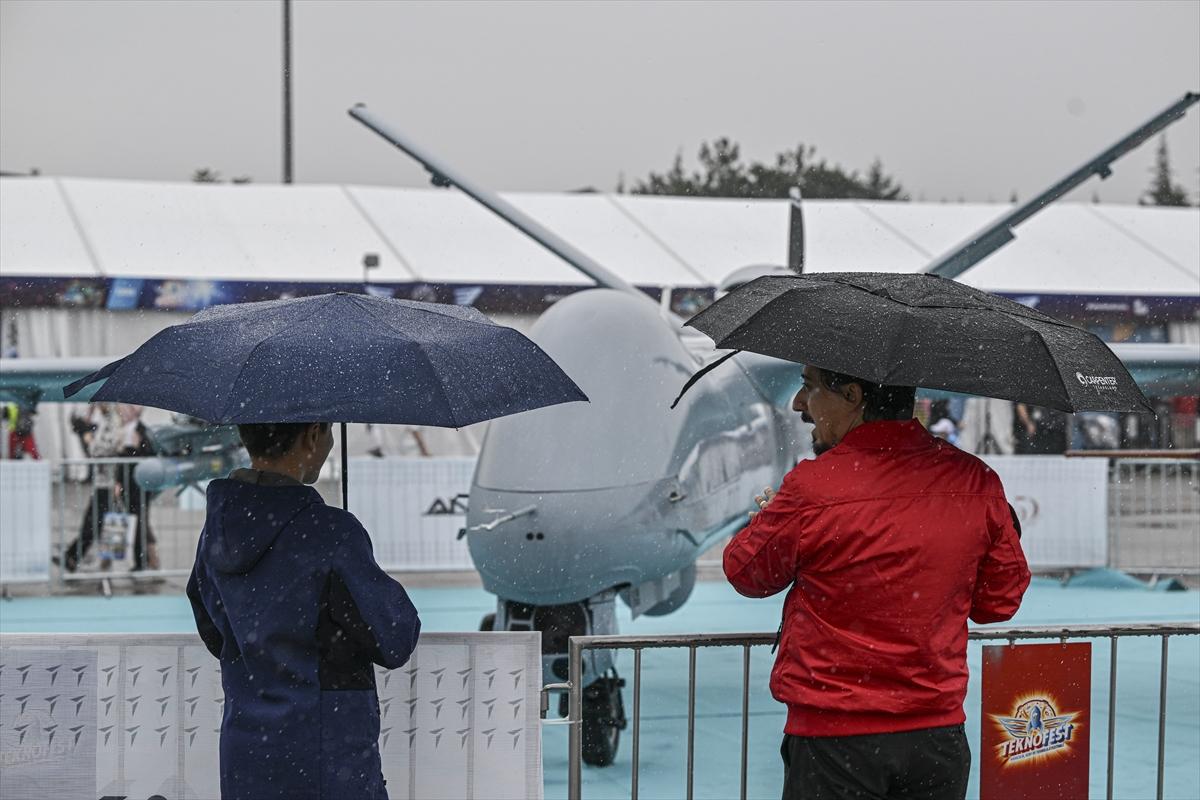 TEKNOFEST'e ilgi yağmur dinlemedi