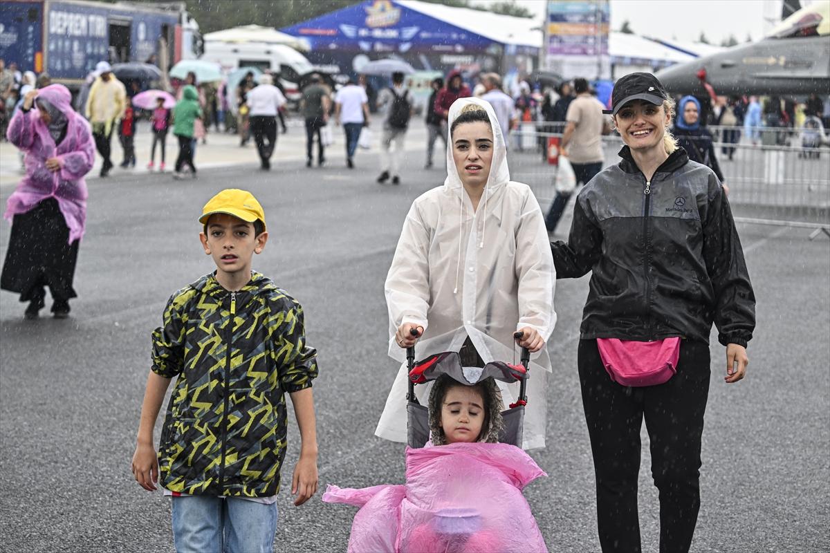 TEKNOFEST'e ilgi yağmur dinlemedi