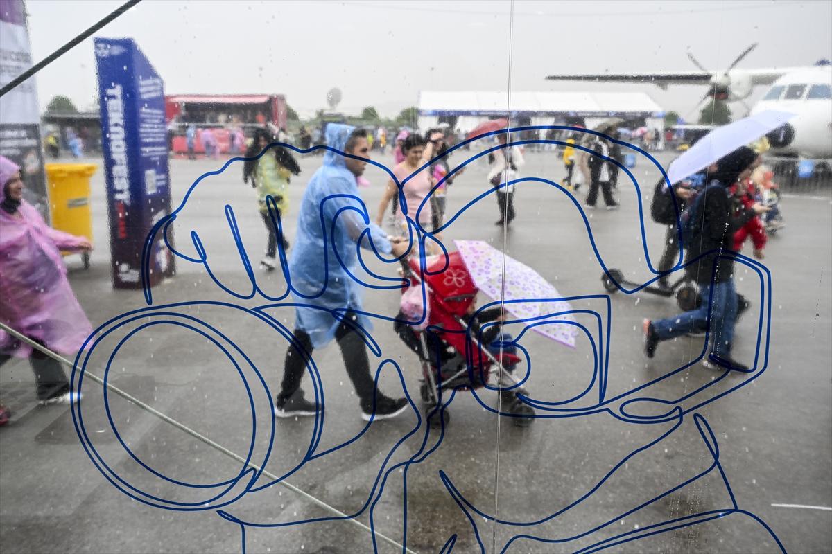 TEKNOFEST'e ilgi yağmur dinlemedi