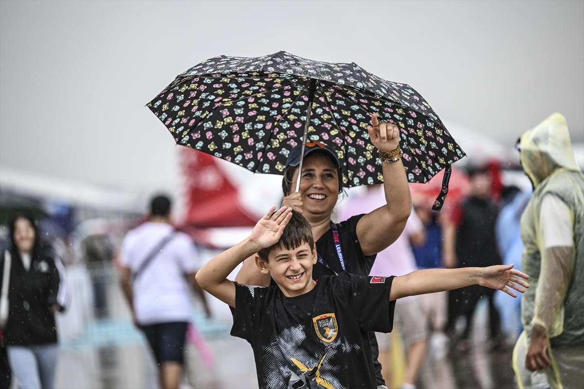 TEKNOFEST'e ilgi yağmur dinlemedi