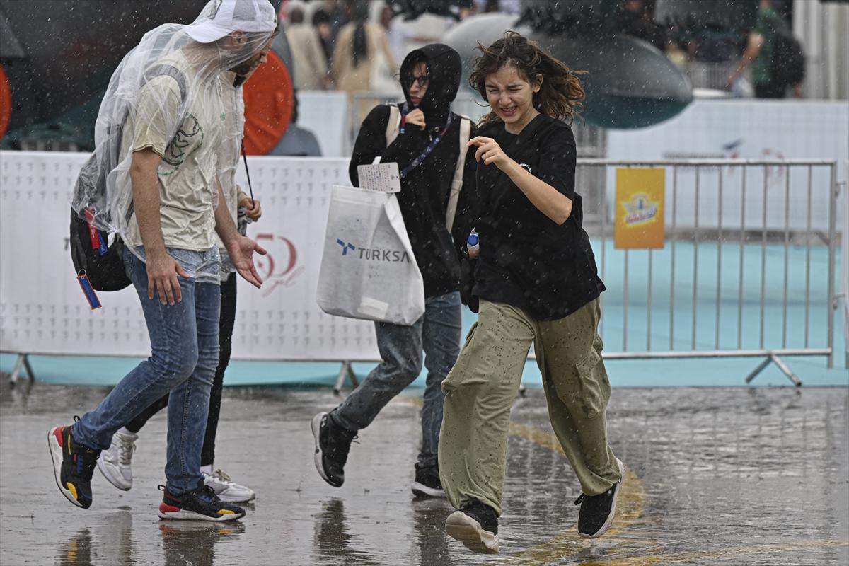 TEKNOFEST'e ilgi yağmur dinlemedi