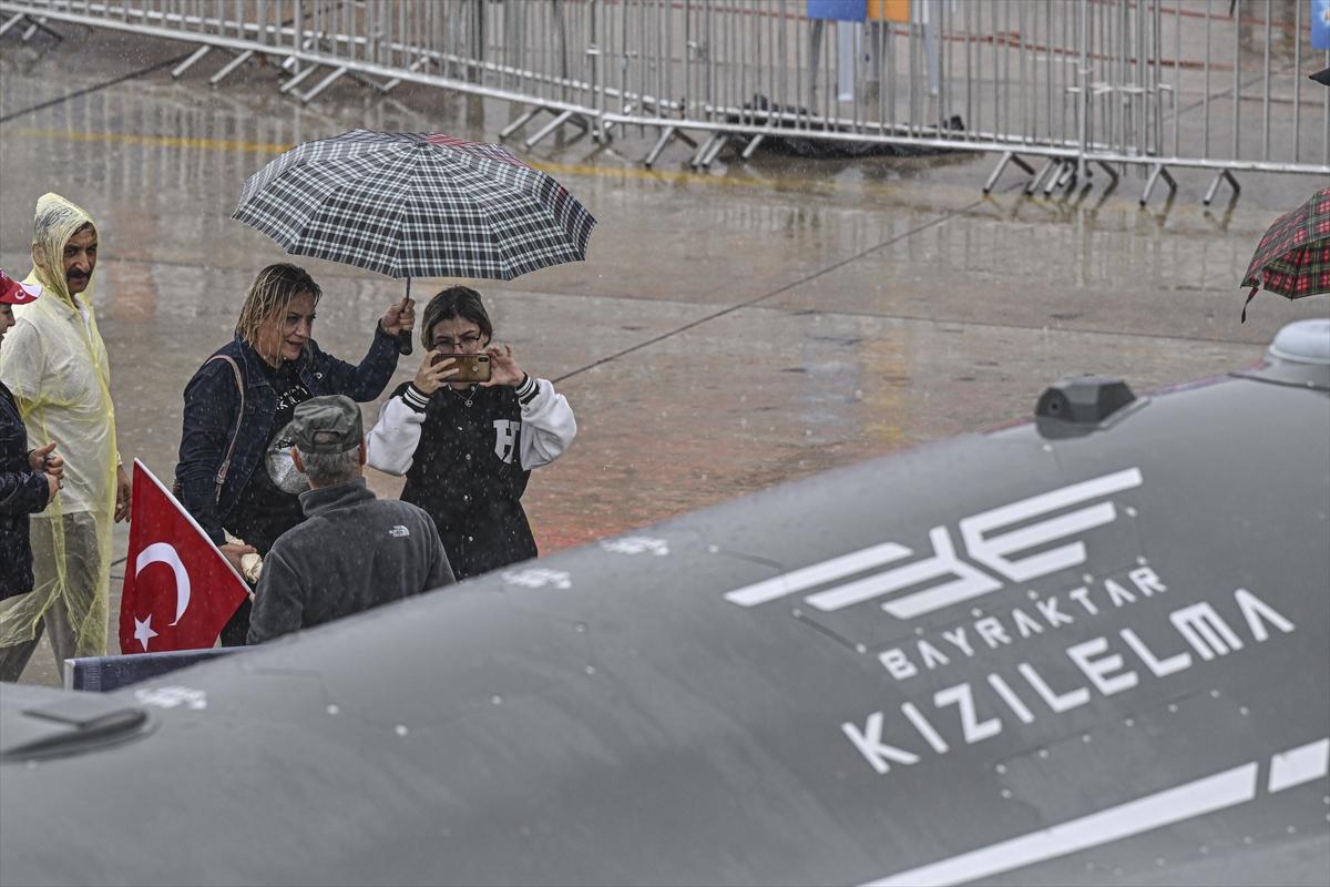 TEKNOFEST'e ilgi yağmur dinlemedi