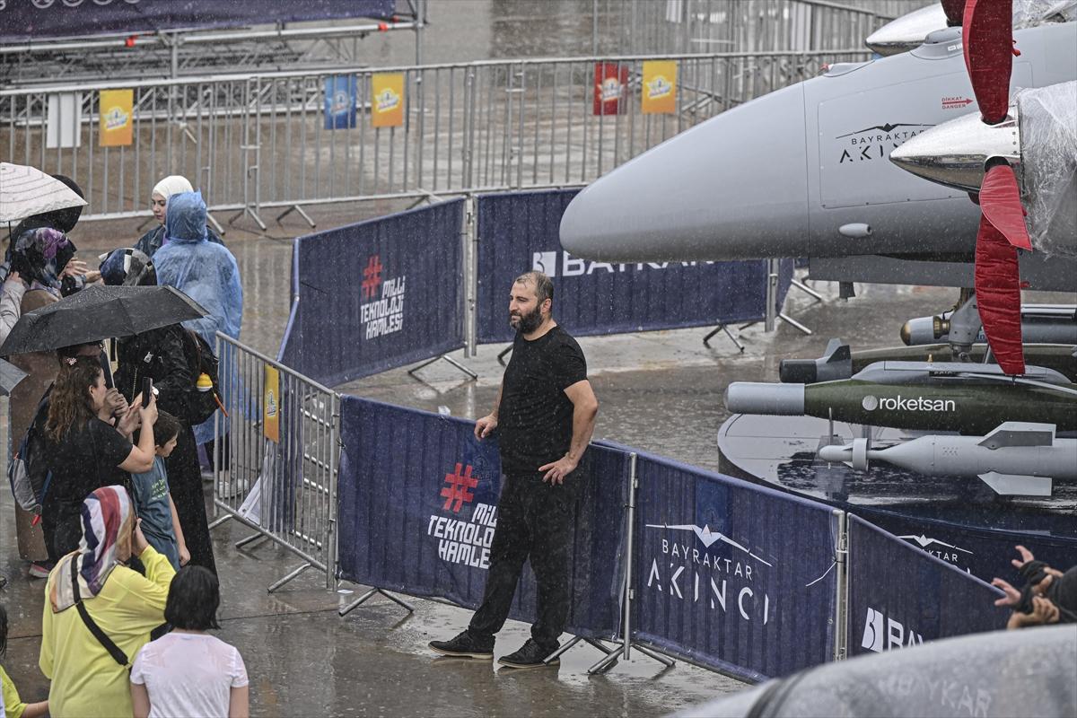 TEKNOFEST'e ilgi yağmur dinlemedi