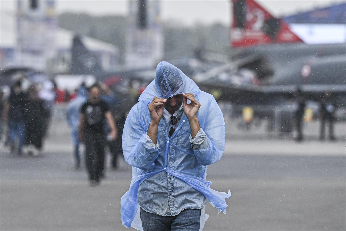 TEKNOFEST'e ilgi yağmur dinlemedi