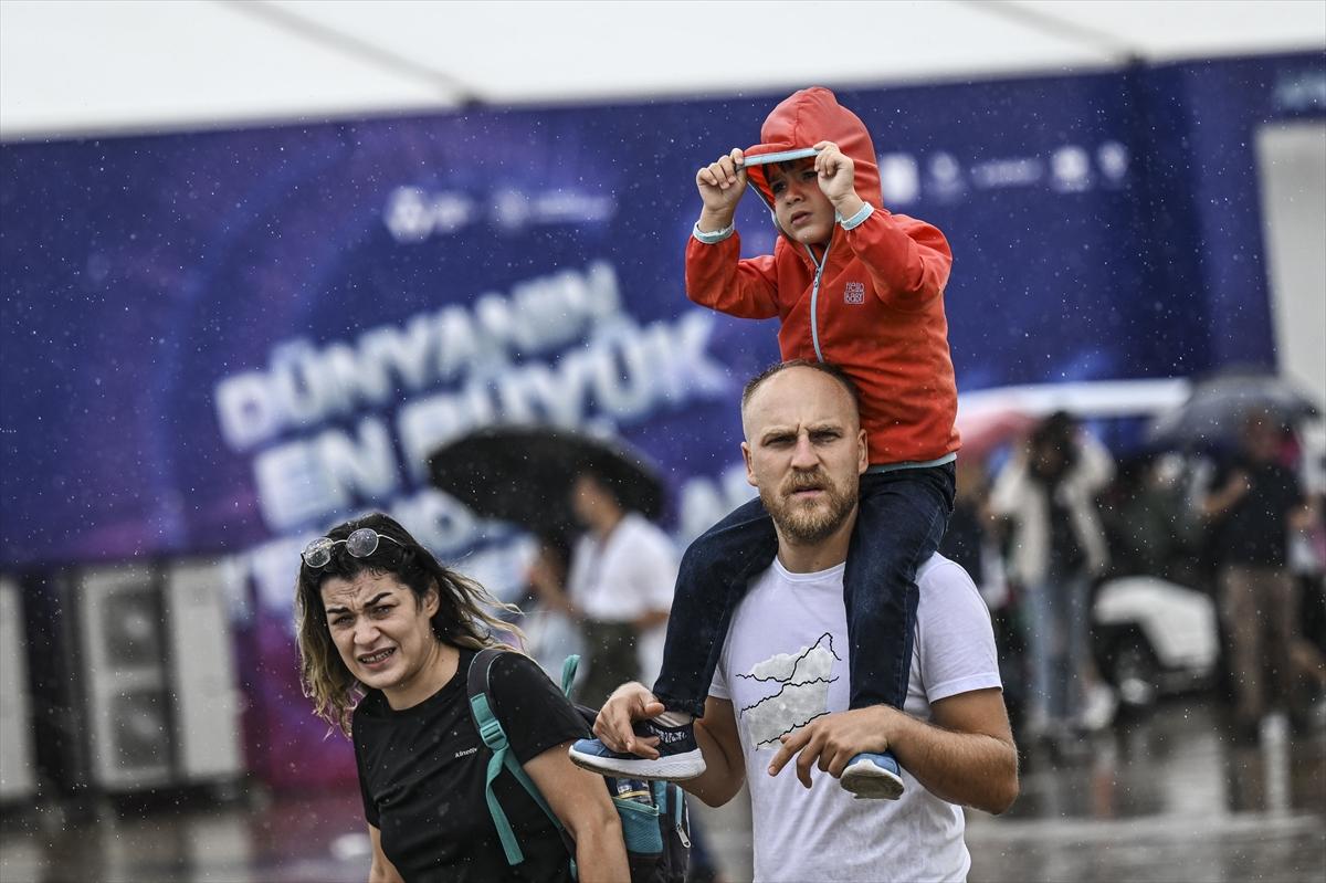 TEKNOFEST'e ilgi yağmur dinlemedi