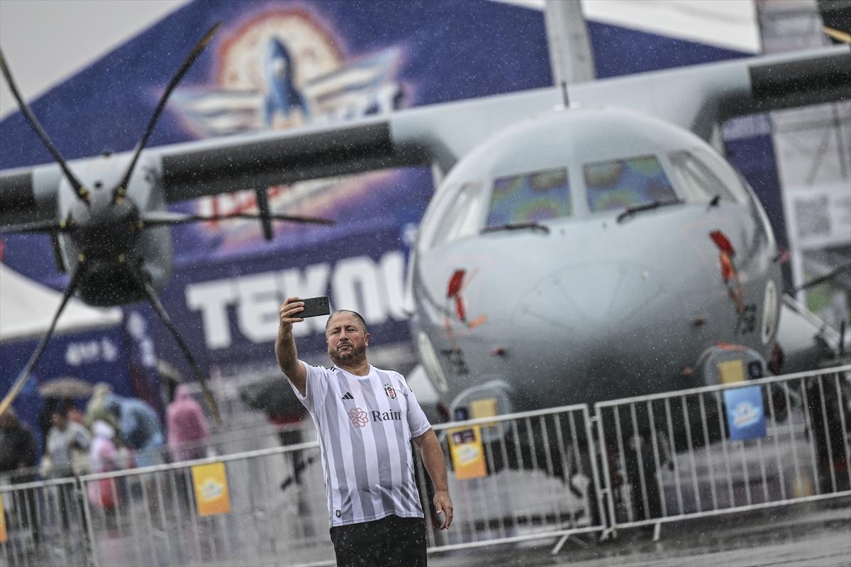 TEKNOFEST'e ilgi yağmur dinlemedi