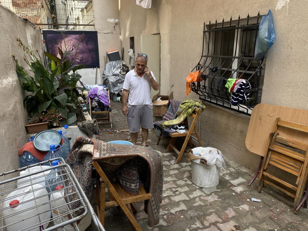 İstanbul'da sel felaketinde hasar oluştu
