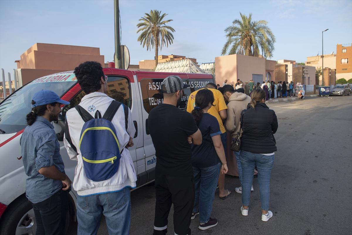 Deprem felaketi ile sarsılan Fas'tan yürek burkan kareler