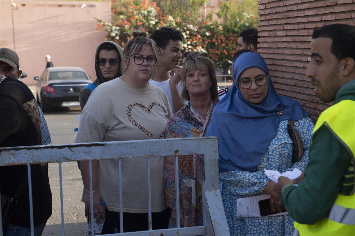 Deprem felaketi ile sarsılan Fas'tan yürek burkan kareler