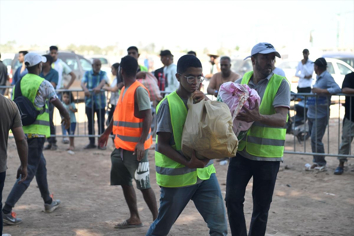 Deprem felaketi ile sarsılan Fas'tan yürek burkan kareler