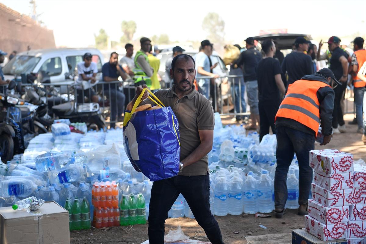 Deprem felaketi ile sarsılan Fas'tan yürek burkan kareler