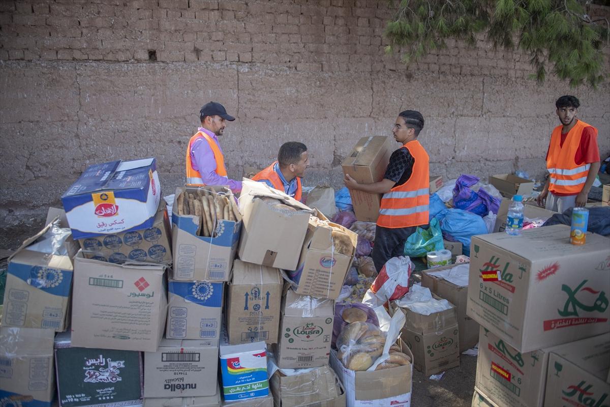 Deprem felaketi ile sarsılan Fas'tan yürek burkan kareler
