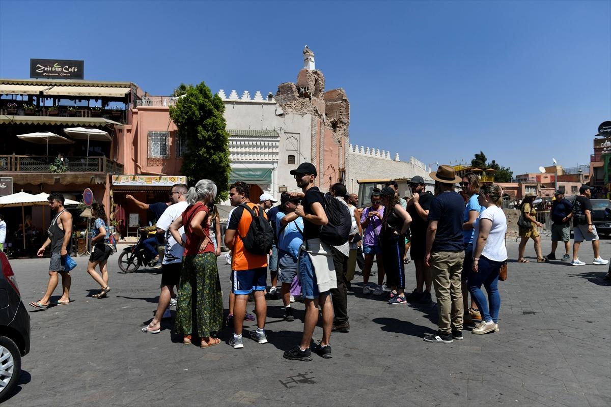 Deprem felaketi ile sarsılan Fas'tan yürek burkan kareler