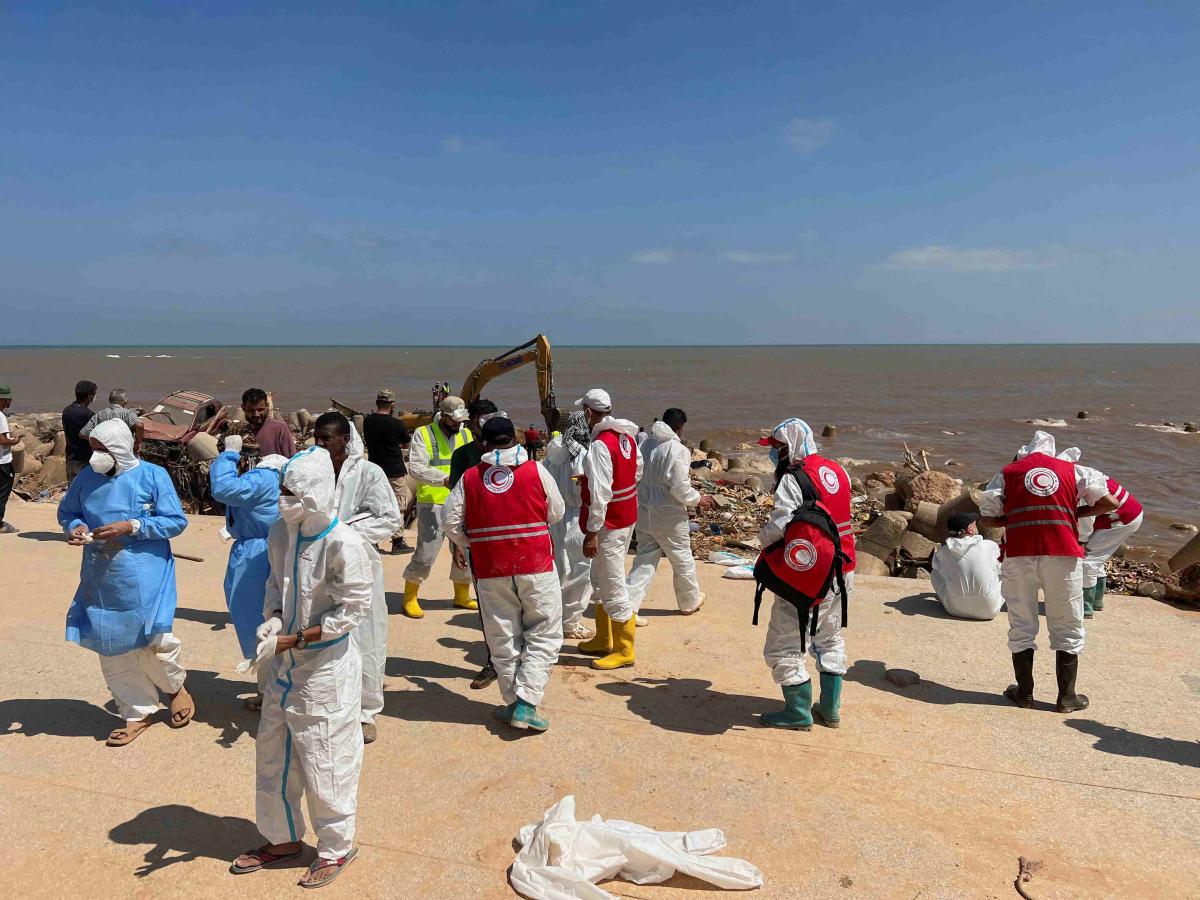 Sel felaketini yaşayan Libya'dan son görüntüler