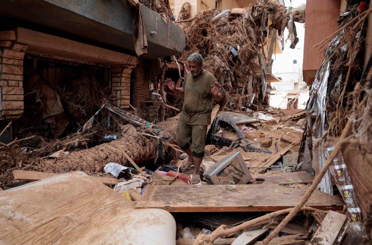 Sel felaketini yaşayan Libya'dan son görüntüler