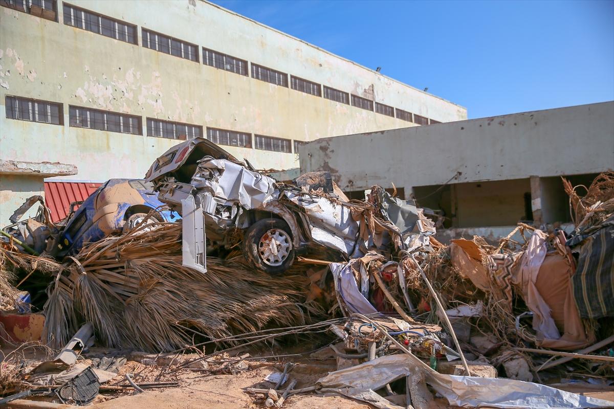Libya'yı sel vurdu! 7'nci günde afetin izleri...