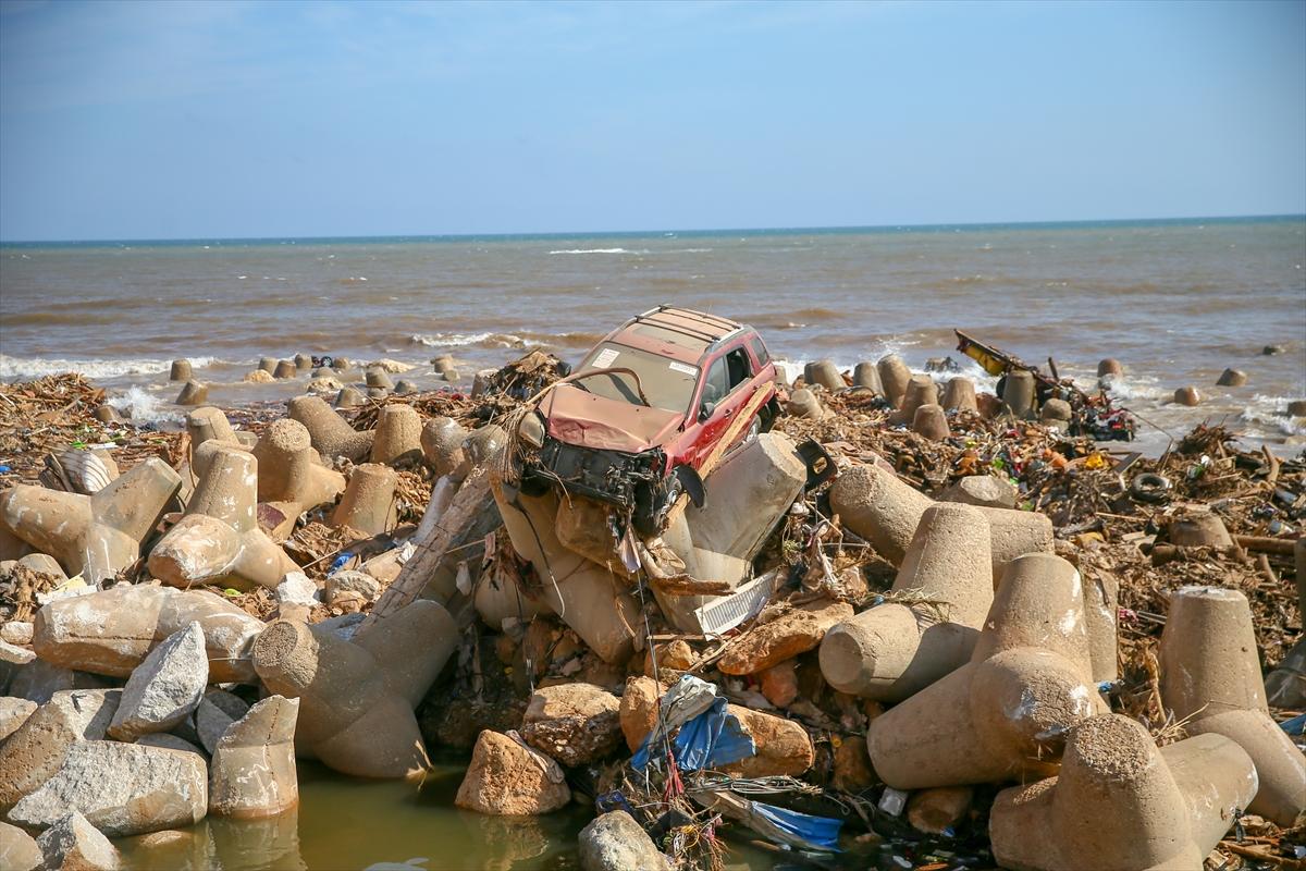 Libya'yı sel vurdu! 7'nci günde afetin izleri...