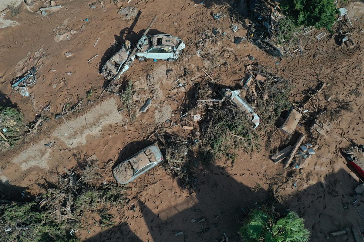 Libya'yı sel vurdu! 7'nci günde afetin izleri...