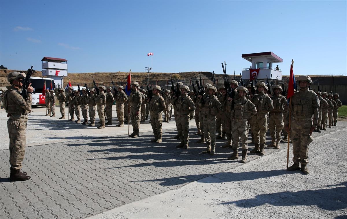 130 kahraman komando Zeytin Dalı Harekat Bölgesi'ne uğurlandı