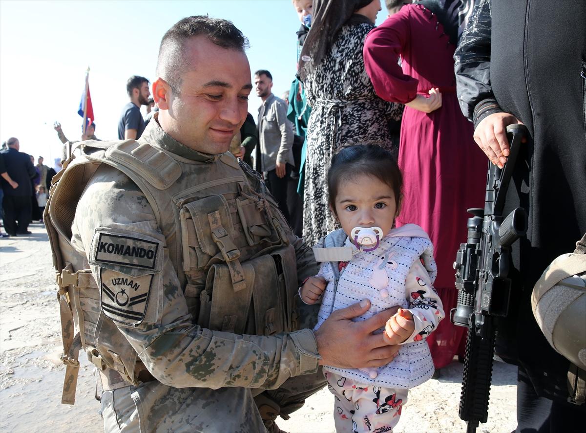 130 kahraman komando Zeytin Dalı Harekat Bölgesi'ne uğurlandı