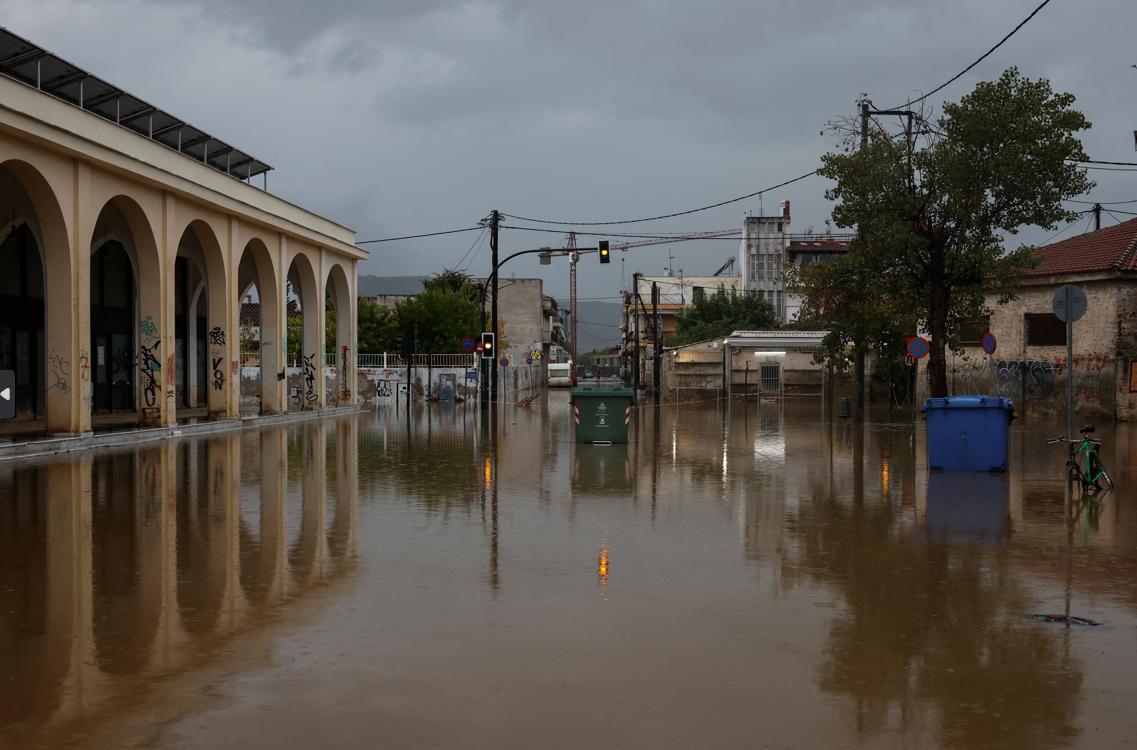 Yunanistan'da Elias Fırtınası etkili oldu