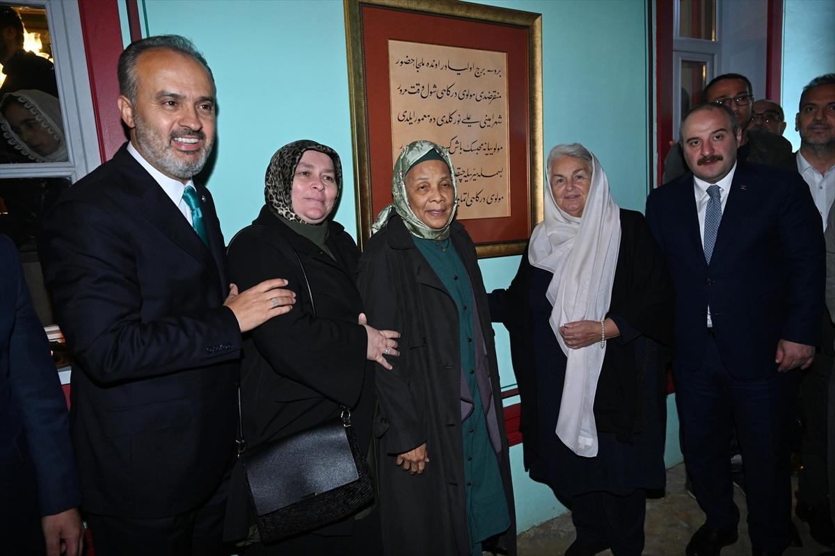 Bursa Mevlevihanesi ve Müzesi törenle açıldı