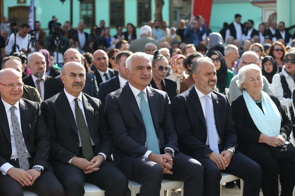 Bursa Mevlevihanesi ve Müzesi törenle açıldı
