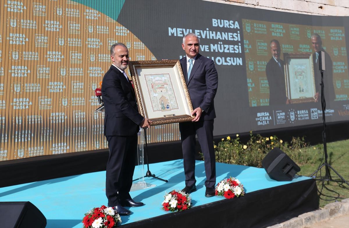 Bursa Mevlevihanesi ve Müzesi törenle açıldı