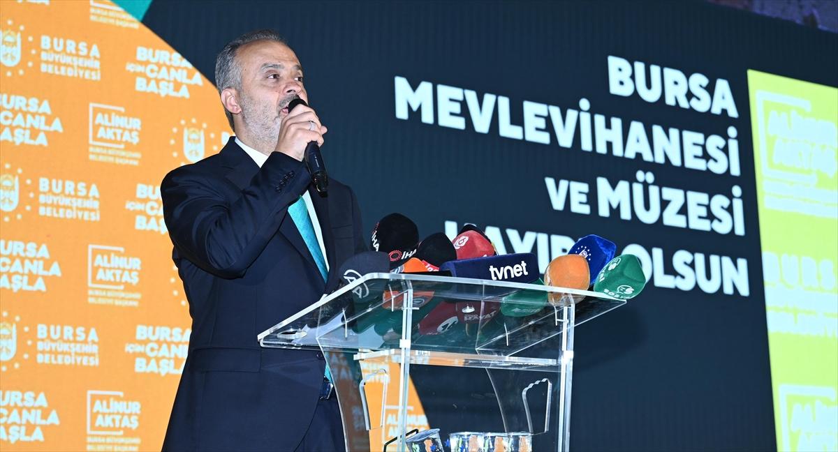 Bursa Mevlevihanesi ve Müzesi törenle açıldı