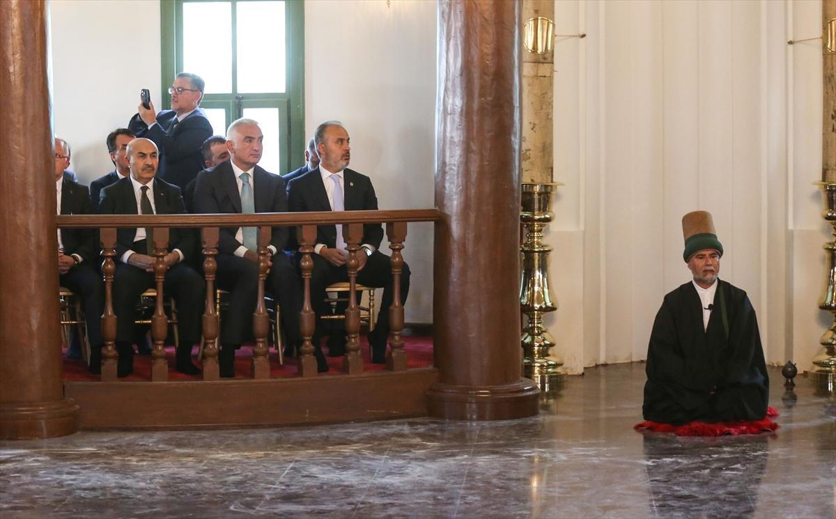 Bursa Mevlevihanesi ve Müzesi törenle açıldı