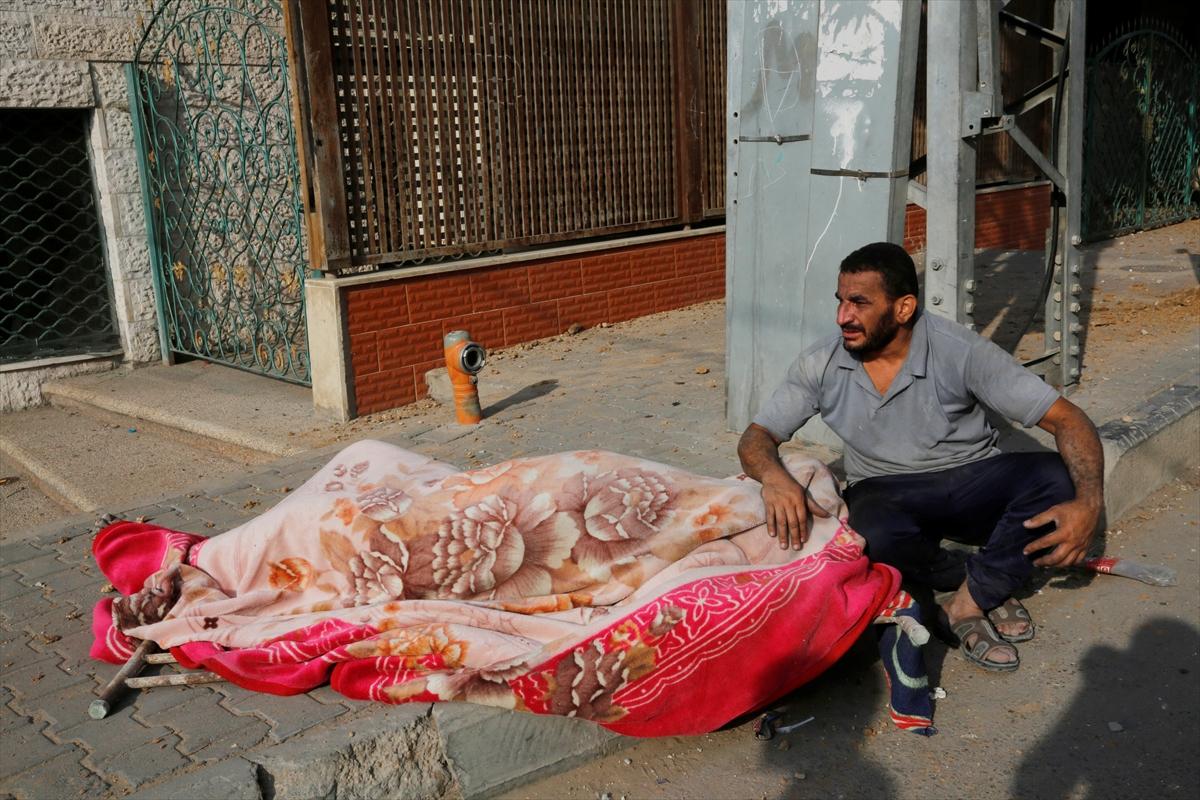 İsrail'in Gazze Şeridi'ne saldırılarında 5'inci gün...