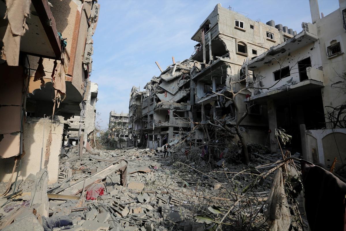 İsrail'in Gazze Şeridi'ne saldırılarında 5'inci gün...