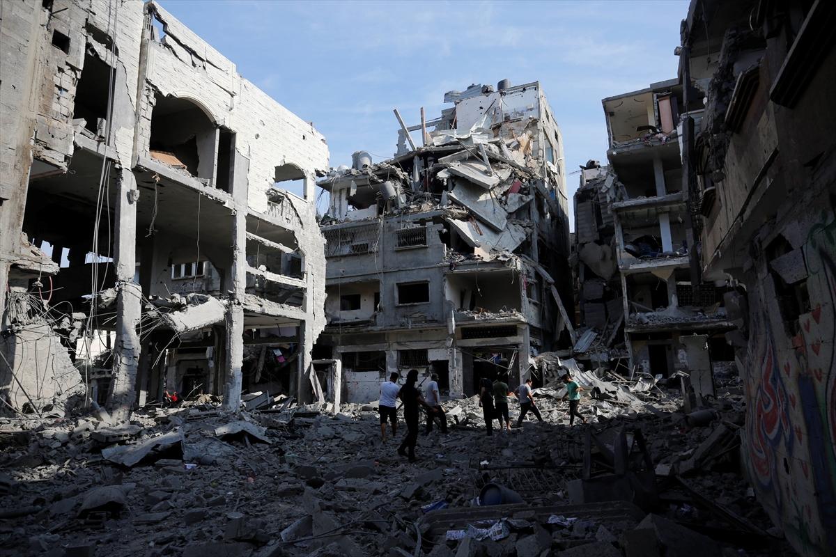 İsrail'in Gazze Şeridi'ne saldırılarında 5'inci gün...