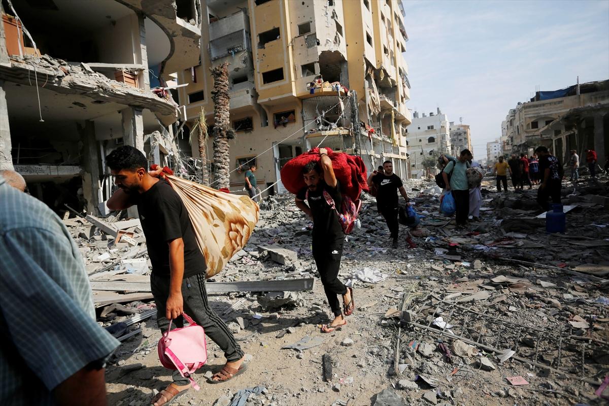 İsrail'in Gazze Şeridi'ne saldırılarında 5'inci gün...