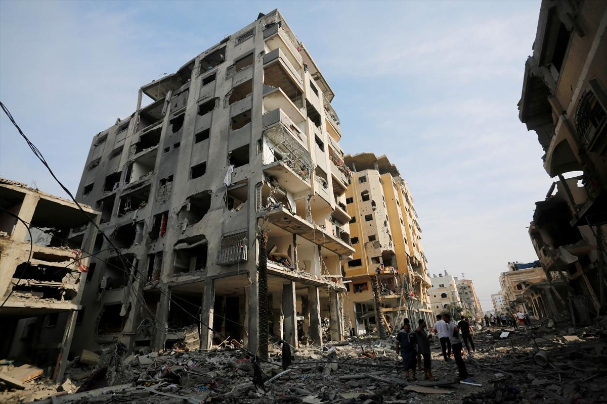 İsrail'in Gazze Şeridi'ne saldırılarında 5'inci gün...