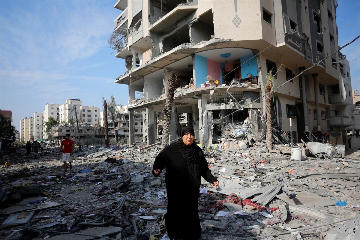 İsrail'in Gazze Şeridi'ne saldırılarında 5'inci gün...