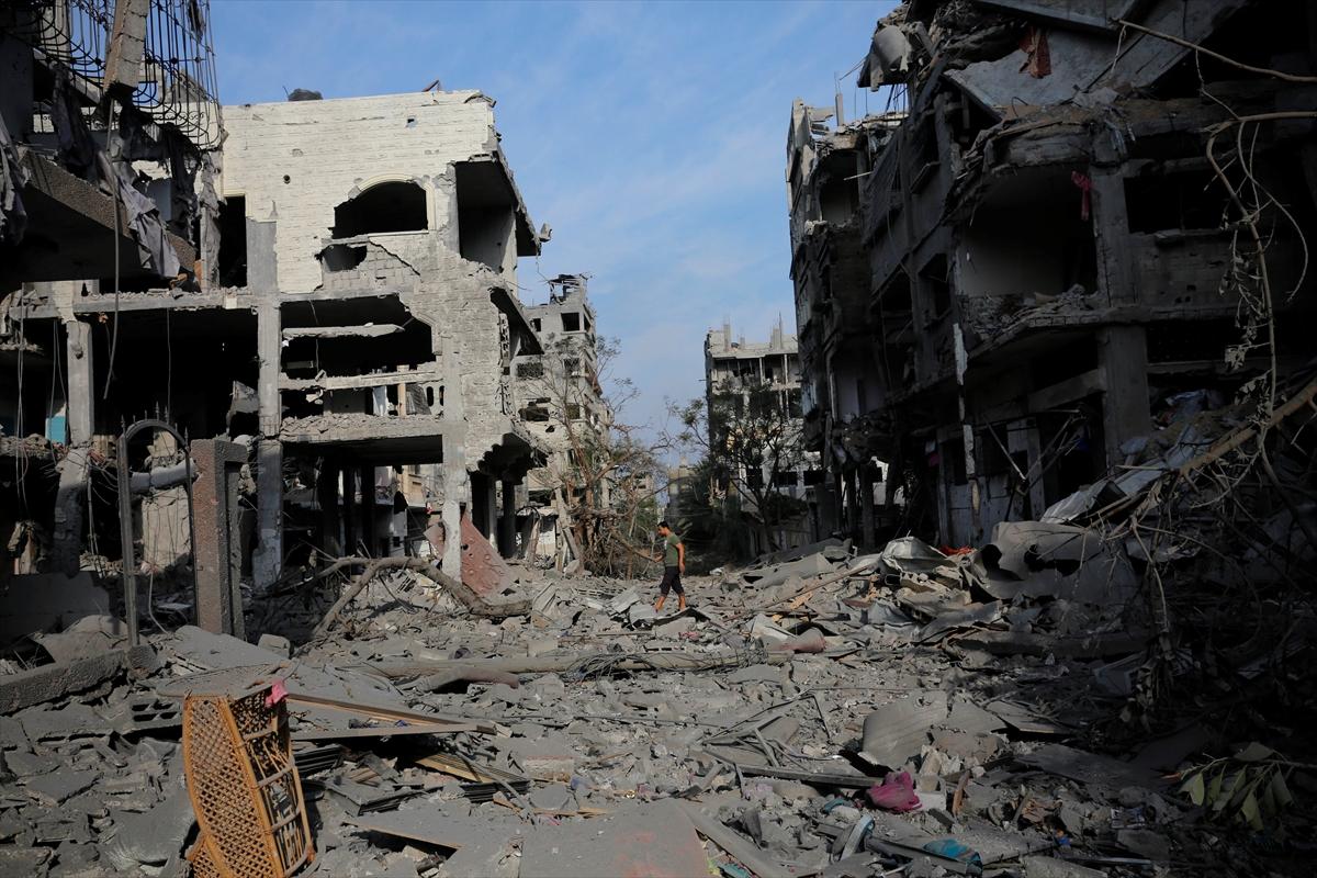 İsrail'in Gazze Şeridi'ne saldırılarında 5'inci gün...