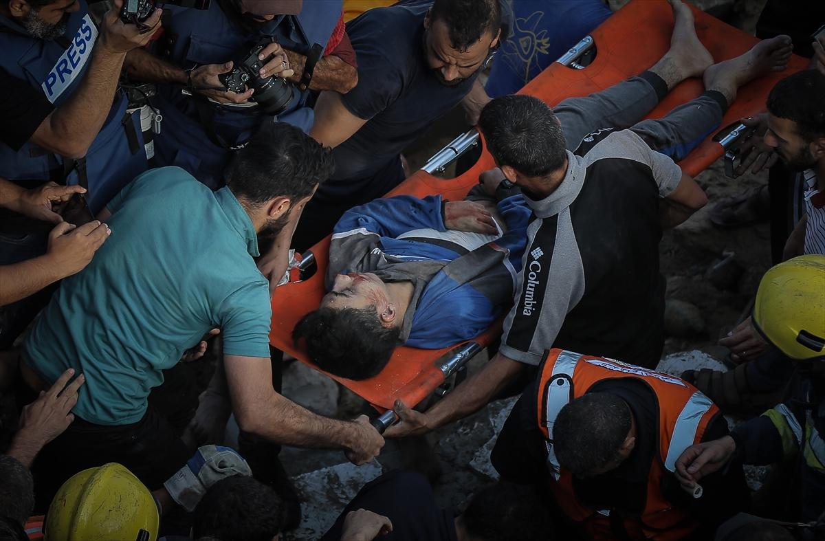 Bombardıman altındaki Gazze'de 10. gün