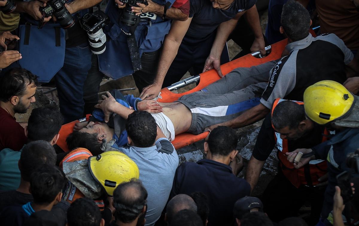 Bombardıman altındaki Gazze'de 10. gün