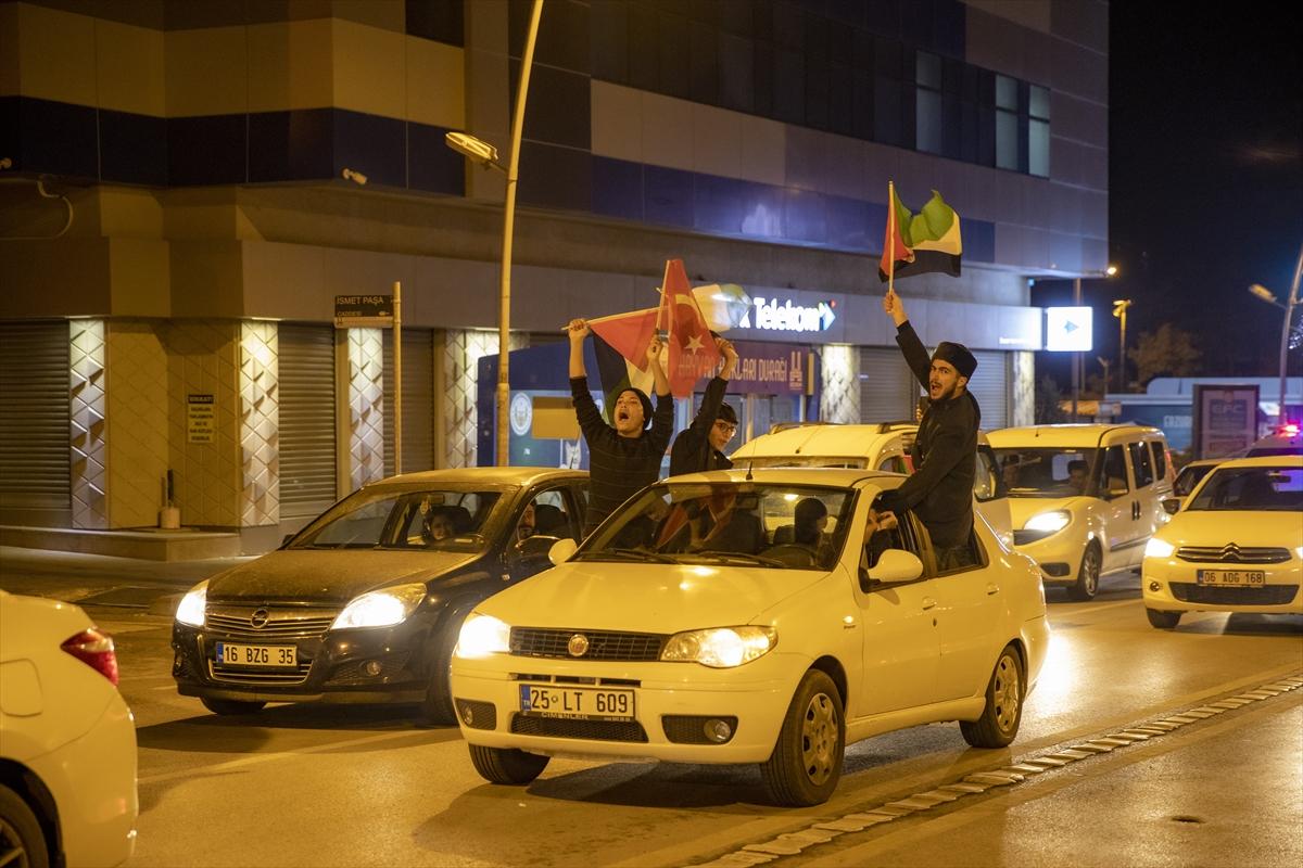 Yurt genelinde İsrail'in hastane saldırısı protesto edildi