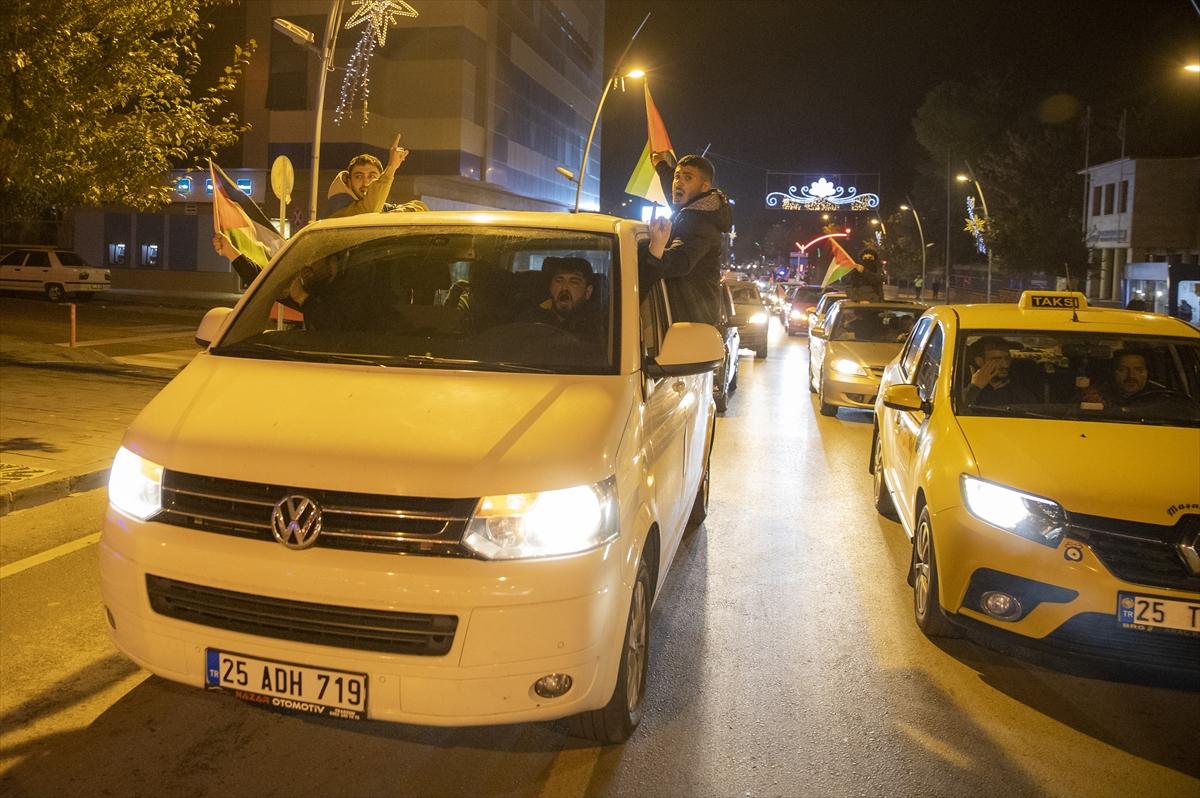 Yurt genelinde İsrail'in hastane saldırısı protesto edildi