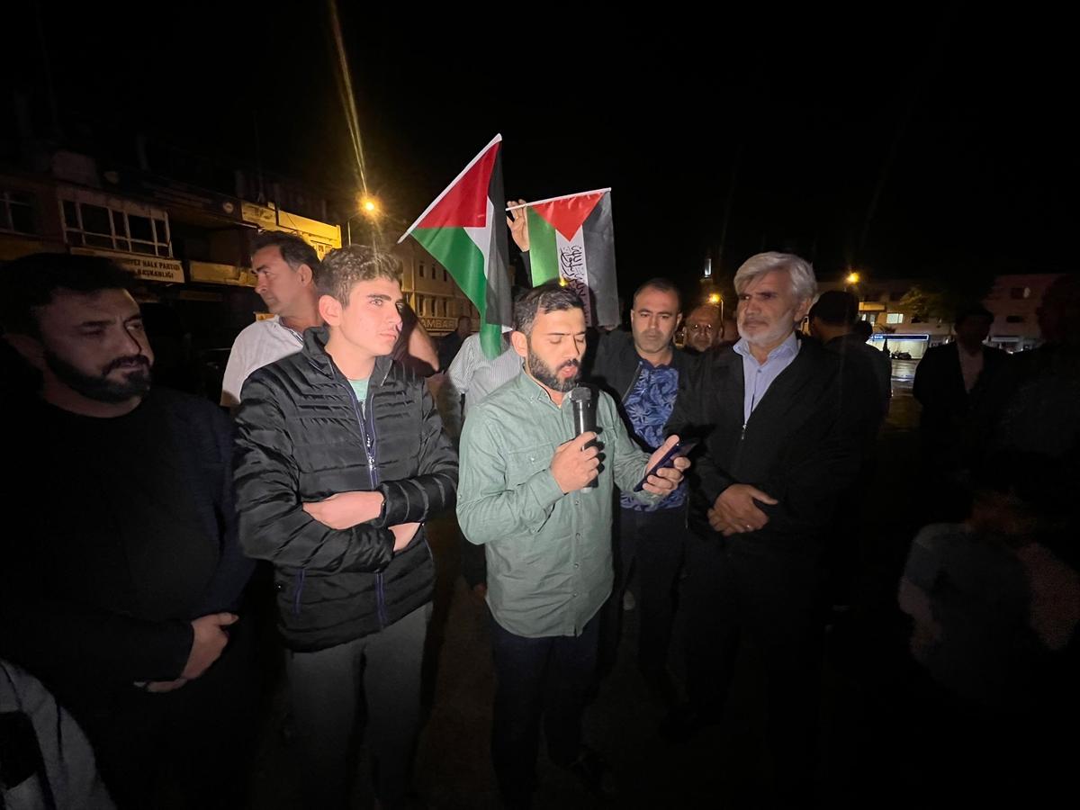 Yurt genelinde İsrail'in hastane saldırısı protesto edildi