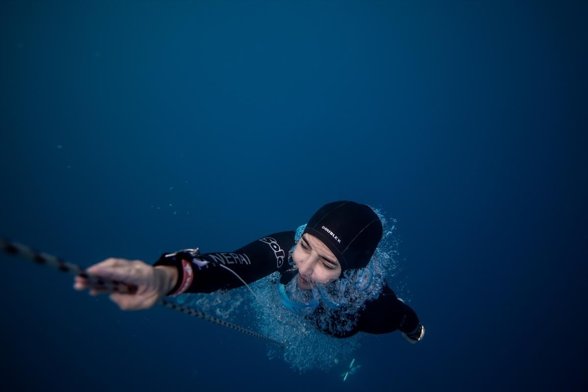 Şahika Ercümen'den Hatay'da dünya rekoru