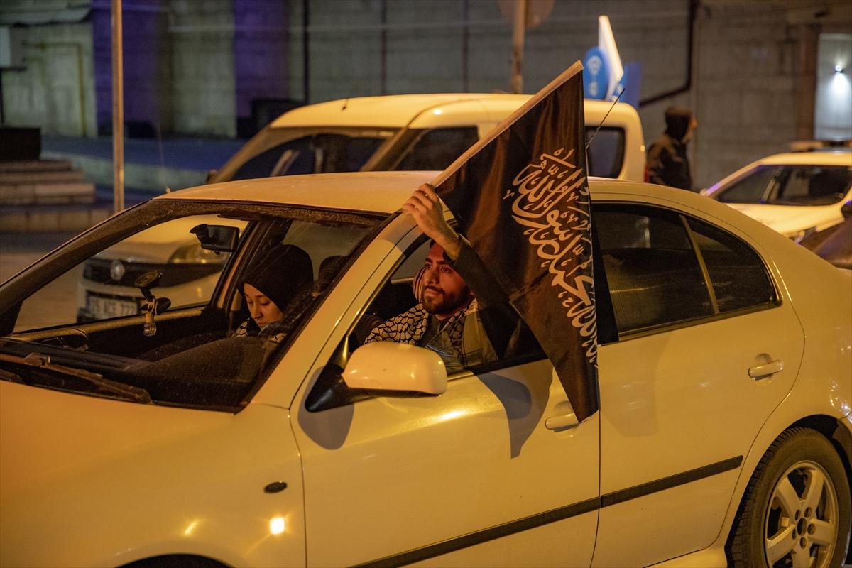 Yurt genelinde İsrail'in hastane saldırısı protesto edildi